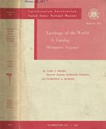 Lacebugs of the world: a catalog (hemiptera: Tingidae)