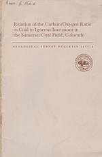 Relation of the Carbon/Oxygen Ratio in Coal to Igneous Intrusions in the Somerset Coal Field, Colorado