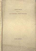 Annuario della Accademia Pontaniana