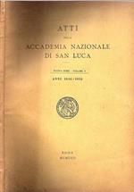 Atti della Accademia Nazionale di San Luca vol. II