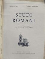 Studi romani Anno XXVI-n.4-1978