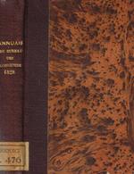 Annuaire pour l'an 1828, présenté au Roi, par le bureau des longitudes