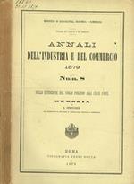 Annali dell'industria e del commercio 1879. Num.8. Sulla estinzione del corso forzoso agli Stati Uniti