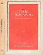 Terzo programma n3 anno 1965