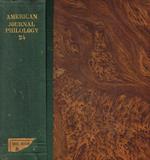 The american journal of philology. Vol.XXIV, Anno-1903