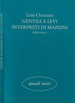 Gentile e Levi interpreti di Mazzini