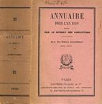 Annuaire pour l'an 1928, publie par le bureau des longitudes