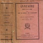 Annuaire pour l'an 1932, publié par le bureau des longitudes
