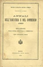 Annali dell'industria e del commercio 1883. Relazione sulle scuole industriali e commerciali