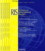 RIS Review of international studies. Volume 29, anno 2003