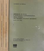 Assemblee di stati e istituzioni rappresentative nella storia del pensiero politico moderno (secoli XV-XX)