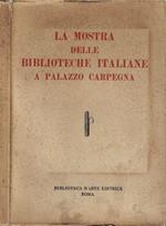 La Mostra delle Biblioteche Italiane a Palazzo Carpegna