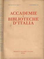 Accademie e Biblioteche D'Italia, anno XLVIII, nuova serie, n. 1 gennaio - febbraio, n. 2, marzo - aprile 1980
