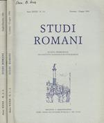 Studi Romani. Rivista trimestrale dell'istituto nazionale di studi romani. Anno XXXII, 1984, 2voll