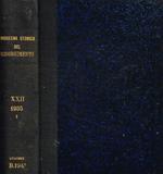 Rassegna storica del risorgimento anno XXII, fasc.I, II, III, 1935