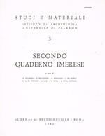 Studi e materiali istituto di archeologia università di Palermo. Secondo quaderno imerese. Estratto