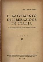 Il Movimento di Liberazione in Italia - 1956, n. 41