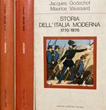 Storia dell'Italia Moderna 1770 – 1870 -1970. 2 voll