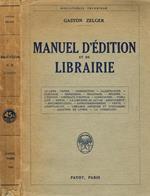 Manuel d'edition et de librairie