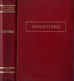 Soggettario per i cataloghi delle Biblioteche Italiane