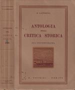 Antologia della critica storica Parte terza: Età contemporanea