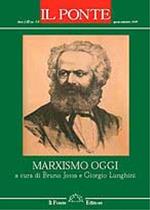 Marxismo Oggi. Numero speciale di 