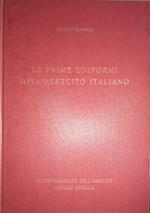 Le prime uniformi dell'Esercito Italiano