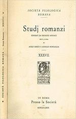 Studj romanzi. Fascicolo XXXVII. Dall'Indice: --Rocco Distilo,