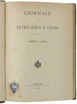 GIORNALE DI ARTIGLIERIA E GENIO. Anno 1889