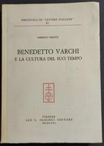 Benedetto Varchi e la Cultura del Suo Tempo