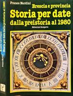 Storia per date dalla preistoria al 1980. Brescia e provincia