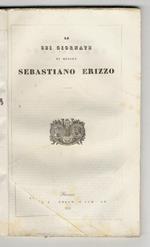 Le sei giornate di messer Sebastiano Erizzo