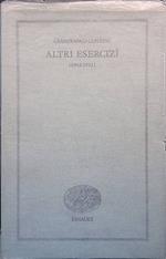 Altri esercizi 1942-1971