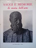 Saggi e memorie di storia dell'arte. N.9