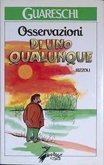 Osservazioni di uno qualunque