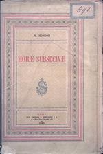 Horae subsecivae