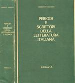 Periodi e scrittori della letteratura italiana