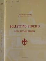 Bollettino storico della città di Foligno. Vol.XV Anno 1991