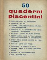 Quaderni piacentini, anno XII, n. 50, luglio 1973