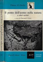 Il posto dell'uomo nella natura e altri scritti