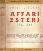 Affari esteri 1943 - 1945