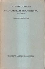 Tusculanarum Disputationum. Libri Quinque - H. Drexler Recognovit