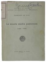 SCUOLA MEDIA PADOVANA (1800-1950) - De Vivo Francesco - Liviana editrice, - 1958