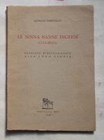 Le ninna nanne inglesi (Lullabies). Sussidio bibliografico sulla loro storia