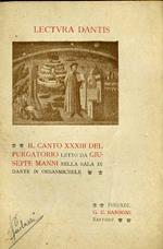 Lectura Dantis: Il Canto XXXIII del Purgatorio letto da Giuseppe Manni nella sala di Dante in Orsanmichele
