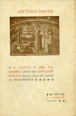 Lectura Dantis: Il Canto VI del Paradiso letto da Giovanni Rosadi nella sala di Dante in Orsanmichele