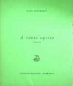 A canto aperto: poesie