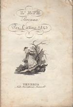 L' Ape: strenna per l'anno 1845