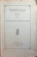 Tibullo: polemica fra Giosue Carducci e Rocco de Zerbi