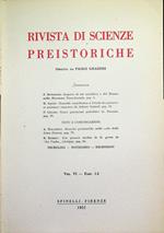 Rivista di scienze preistoriche: Vol. V - Fasc. 1-4